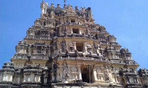 Hindu-tempel, Chamundi Hill, Mysore
